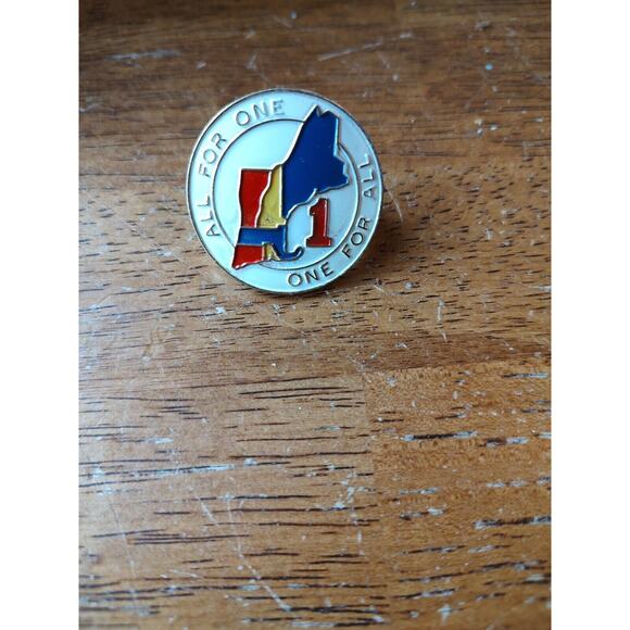 Vintage Original All For One One For All Boy Scouts of America Neckerchief Slide - Picture 1 of 5
